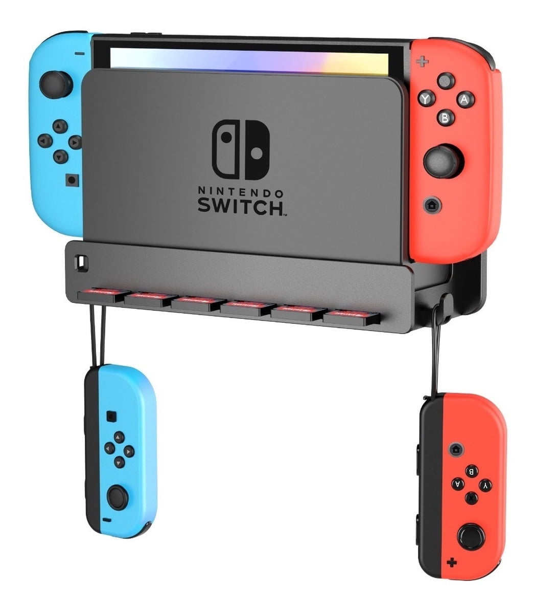 SPORTLINK Wall Mount for Nintendo Switch and Switch OLED, 6 Game