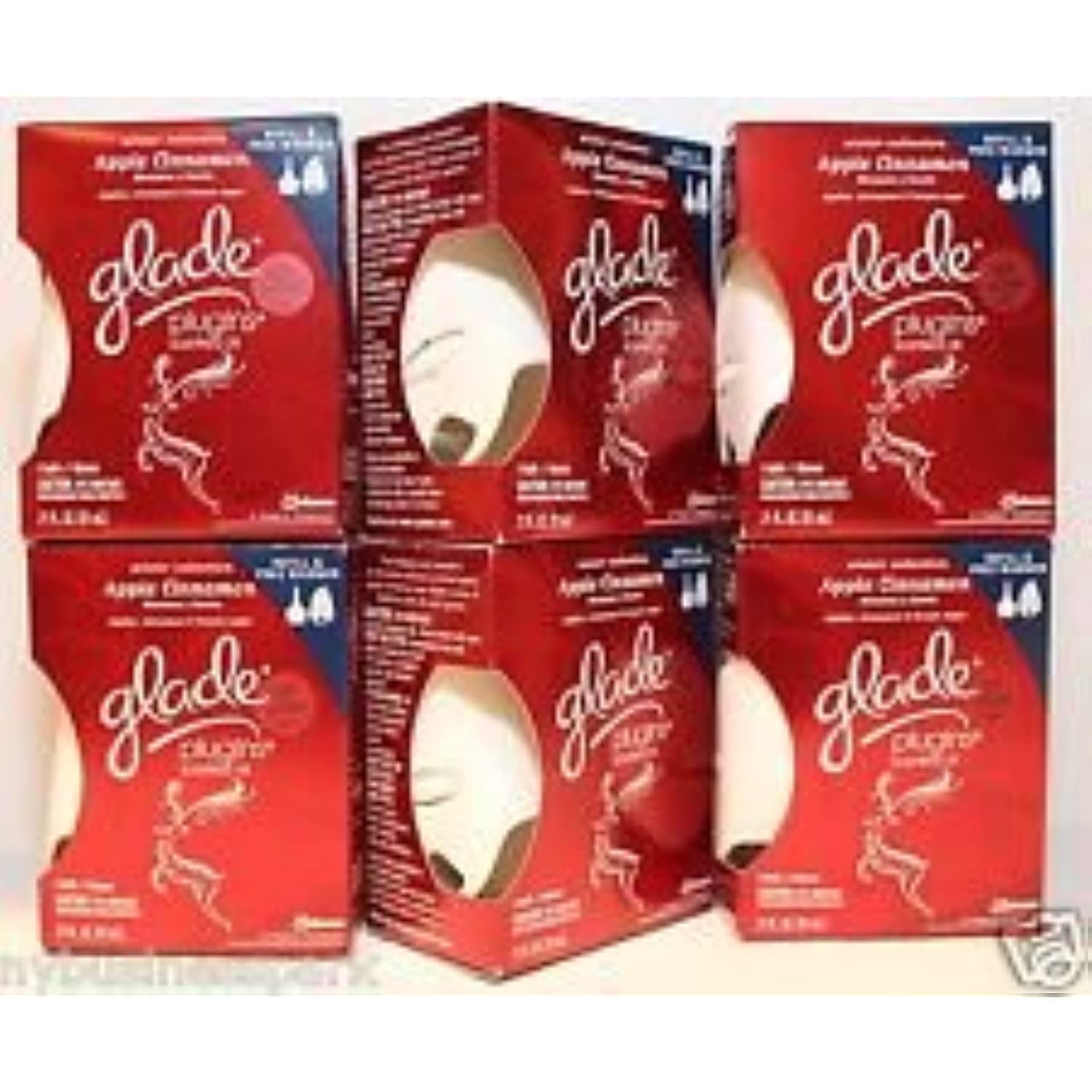Glade PlugIn Sc. Oil Starter Kit (Warmer & Refill) Apple Cinnamon 6