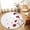 Red, variant on Round Area Rugs 4Ft, Red Poppy Flowers Non-Slip Washable Circle Rugs Carpet, Spring Modern Abstract Floral Rustic Indoor Outdoor Rug Floor Mats Throw Runner for Bedroom Living Room Bathroom