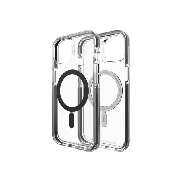 Gear4 D3O - Back cover for cell phone - RepelFlex coating - black - for Apple iPhone 13