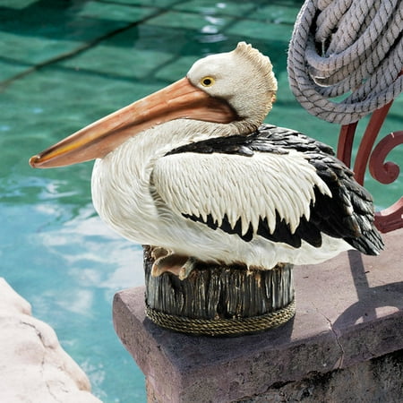 Design Toscano Dock of the Bay Pelican Statue