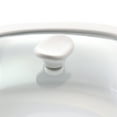 thumbnail image 6 of Gibson Elite 130953.02 1.9 qt. Gracious Dining Sto are Casserole with Glass Lid, White, 6 of 6