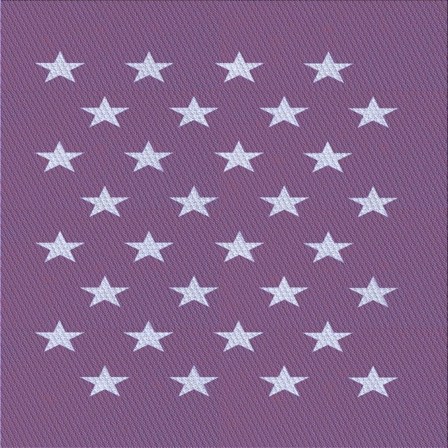 Ahgly Company Tapis d'Intérieur Lavable en Machine Carré Transitionnel Lilas Riche Violet, 8 Pieds Carré