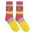 thumbnail image 5 of Cool Socks, Warheads Candy Pastel, Womens Crew Length, Funny Graphic Print- Large, 5 of 6