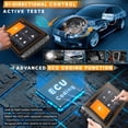 thumbnail image 2 of Foxwell GT75 Outil Avancé de Diagnostic Automobile Bidirectionnel Outil d'Analyse OBD2 Lecteur Tout Système Lecteur de Voiture 33+ Services de Réinitialisation d'Entretien Réinitialisation de l'ECU Test Actif Bluetooth OBDII Lecteur de Code EOBD Tablette, 2 of 8
