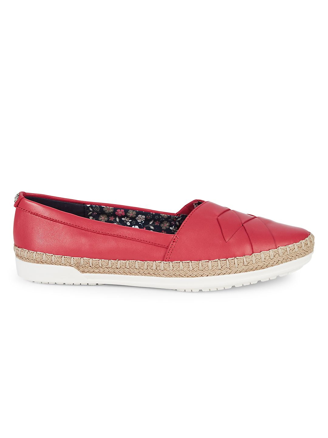 anne klein zessy leather espadrilles