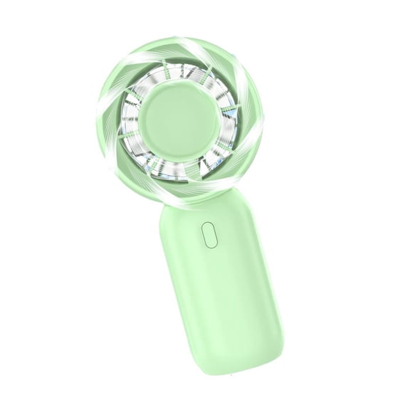 ZELVINN Pocket Fan Handheld Powerful Mini Fan Air Blower 3 Speed Rechargeable Air Blower Cooling for Home Outdoor