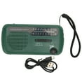 thumbnail image 2 of Linterna de radio LED, Radio solar con manivela Radio solar con manivela Radio solar para acampar Solución innovadora Jadeshay A, 2 of 8