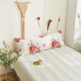 thumbnail image 2 of Move Over Housse de Coussin Corporel Fleurs Rouges 20x54 Pouces Microfibre 1 Pack, 2 of 10