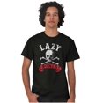 thumbnail image 4 of Lazy Chillin Out Couch Potato Skull Men's Graphic T Shirt Tees Brisco Brands X, 4 of 4