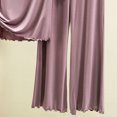 thumbnail image 5 of mihongmao Summer Womens Sweatsuits 2 Piece Set Summer Outfits Women Fashion Round-Neck Casual Solid Short Sleeve Outing Long Pants Sets Purple 2X, 5 of 5