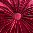 thumbnail image 5 of Phantoscope 16" x 16" Mid-Century Red Polyester Throw Pillow, 5 of 6