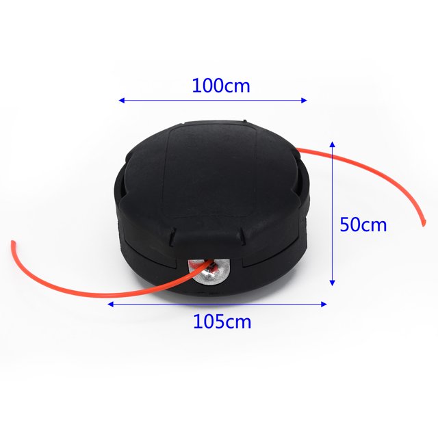 UHUSE Universal 4 Line Bump Speed Feed String Trimmer Head Gasoline Mower Brush Cutter Trimmer head