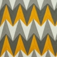 thumbnail image 5 of Parkland Collection Toki Gray and Orange Throw Pillow, 5 of 10