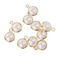 thumbnail image 2 of 10 Unids Perlas Perlas Mujeres Colgante Collar Accesorio orificio 8 mm Sunnimix Accesorio pendiente de la gota de la perla, 2 of 5