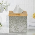 thumbnail image 4 of nu steel Confetti collection Tissue Box Cover Perfect For Home & Bathroom Accessories, 4 of 5