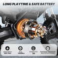 thumbnail image 6 of RFN E350 Kids Electric Bike,350W Motor & 36V 5Ah Battery.14" Tires, Dual disc brakes,18.6 MPH With 14 Mile Ranges,Suit Age 3-8,Black, 6 of 9