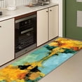 thumbnail image 3 of 2x6 FT Kitchen Runner Rugs Non Skid Washable, Faux Wool Rug Runners for Hallways Bathroom Carpet Runner, Soft Indoor Modern Floor Rug for Entryway Laundry Room, 3 of 11
