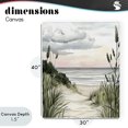 thumbnail image 4 of Stupell Industries Rustic Lodge Coastal Calm Seaside Dunes Canvas Art, 30 x 40, by Riley B, 4 of 8