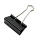 thumbnail image 1 of 40 clips de papel negros BANYUO 19 mm 40 piezas Metal alta calidad, 1 of 5