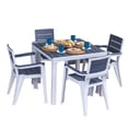 thumbnail image 1 of Juego De Comedor Tipo Madera Exterior Marca Mq MQ  563-CUA, 1 of 5