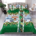 thumbnail image 2 of Nueva Zelanda Feliz Navidad Juego de cama Animales Maoríes, Tatuaje Koru - Navidad Verde, 2 of 6