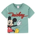thumbnail image 2 of Disney Mickey Mouse French Terry Short Sleeve T-Shirt and Shorts Set (Boys), 2 Piece Set, Sizes 3T-8, 2 of 7