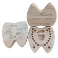 thumbnail image 2 of Giyblacko Home Textile Storage Wooden Deciduous Box Fetal Hair Umbilical Cord Tooth Collectible Box Baby Souvenirs Box, 2 of 4