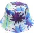 thumbnail image 1 of Unisex Cute Print Bucket Hat Summer Travel Fisherman Cap for Women Men Teens, 1 of 5