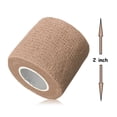 thumbnail image 2 of Pet Bandage 21' Long Tape Bulk Packs Dog Cat Horse Goat Pig Any Animal Vet Wrap (2 inch - 5 Rolls), 2 of 6