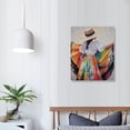 thumbnail image 4 of PIKWEEK Mexican Art Wall Poster Canvas Painting Mexican Folk Dance Art Decor Couple Room Aesthetic Poster Canvas Painting Wall Art Poster for Bedroom Living Room Decor, 4 of 5