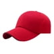 thumbnail image 1 of 1 gorra de béisbol moderna para exteriores, transpirable, deportiva, clásica, con visera para hombre (roja)., 1 of 6