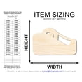 thumbnail image 2 of Unfinished Wood Tape Dispenser Shape | DIY Craft Cutout 14" / 1/2", 2 of 3