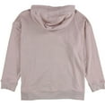 thumbnail image 2 of Calvin Klein Womens Running Logo Tape Hoodie Sweatshirt, Pink, Plus Size, 2X, 2 of 2