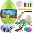 thumbnail image 1 of Kit de actividades de National Geographic con forma de huevo de dinosaurio gigante para más de 15 manualidades, 1 of 7