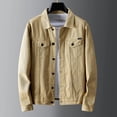 thumbnail image 2 of Jackets for Men, Men's Lightweight Safari Jacket, Button Down Cotton Outdoor Military Cargo Long Sleeve Outwear with Multi Pocket, 2 of 6