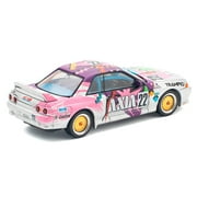 GTR R32 RHD #22 Axia Group A Japanese Touring Car Championship (1991) 1/64 Diecast Model Car by Pop Race
