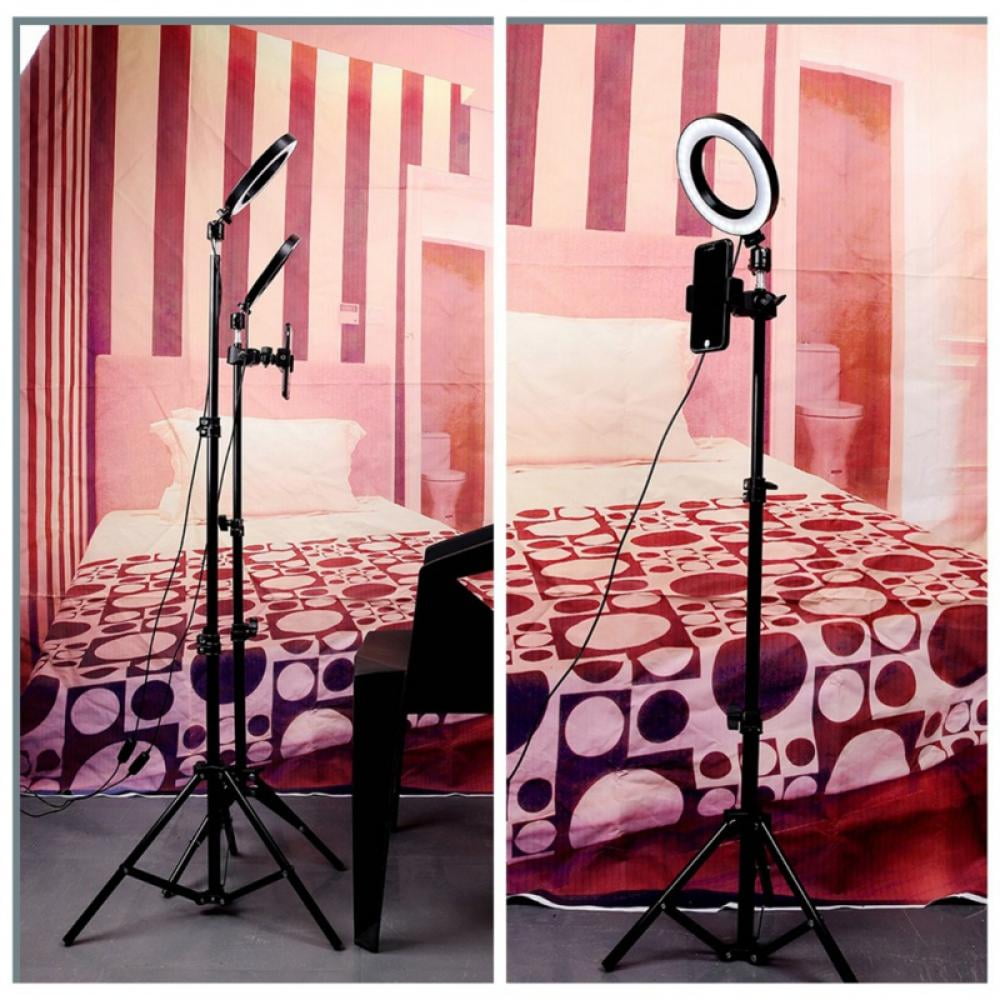 Midnight LED Light Ring Camera Photo Studio Photography Light Dimmable Light Video For Youtube