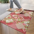 thumbnail image 4 of Pioneer Flower Floral Print Pattern Door Rugs,Washable Non Slip Door Mats Indoor,Decorative Door Mats,Entry Mat Indoor for Entrance,Bedroom,Kitchen,Bathroom,17"x30", 4 of 6