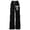Black, variant on Shadoumai Girls Loose Fit Jogger Pants With Decorative Bow Knot Lightweight Straight Leg Athletic Sweatpants Comfortable Drawstring Casual Trousers