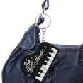 thumbnail image 3 of GOOHOCHY 2 mini pianos de bolsillo para tocar, llaveros pequeños y divertidos con adornos., 3 of 8