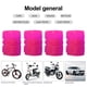 thumbnail image 5 of Ygjytge 4 Tapas Llantas Luminosas para Motocicletas (rosa), 5 of 7
