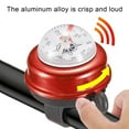 thumbnail image 4 of Xinyolin Aluminum Alloy Compass Bike Bell Handlebar Mounted Clear Crisp Loud Sound Universal MTB Road Mountain Bicycle Horn Bike Accessories, 4 of 8