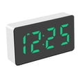 thumbnail image 1 of Despertador multifuncional Espejo Reloj electrónico pa habitación de , , oficina, dormitorio, regalos verde Colco Despertador, 1 of 8