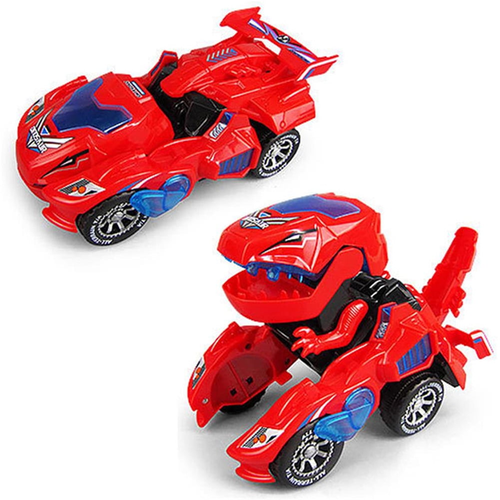 Toy car that on sale turns into a dinosaur