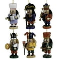 thumbnail image 5 of Northlight Professional Nutcracker Christmas Ornaments - 4" - Set of 6 - Multicolor, 5 of 9