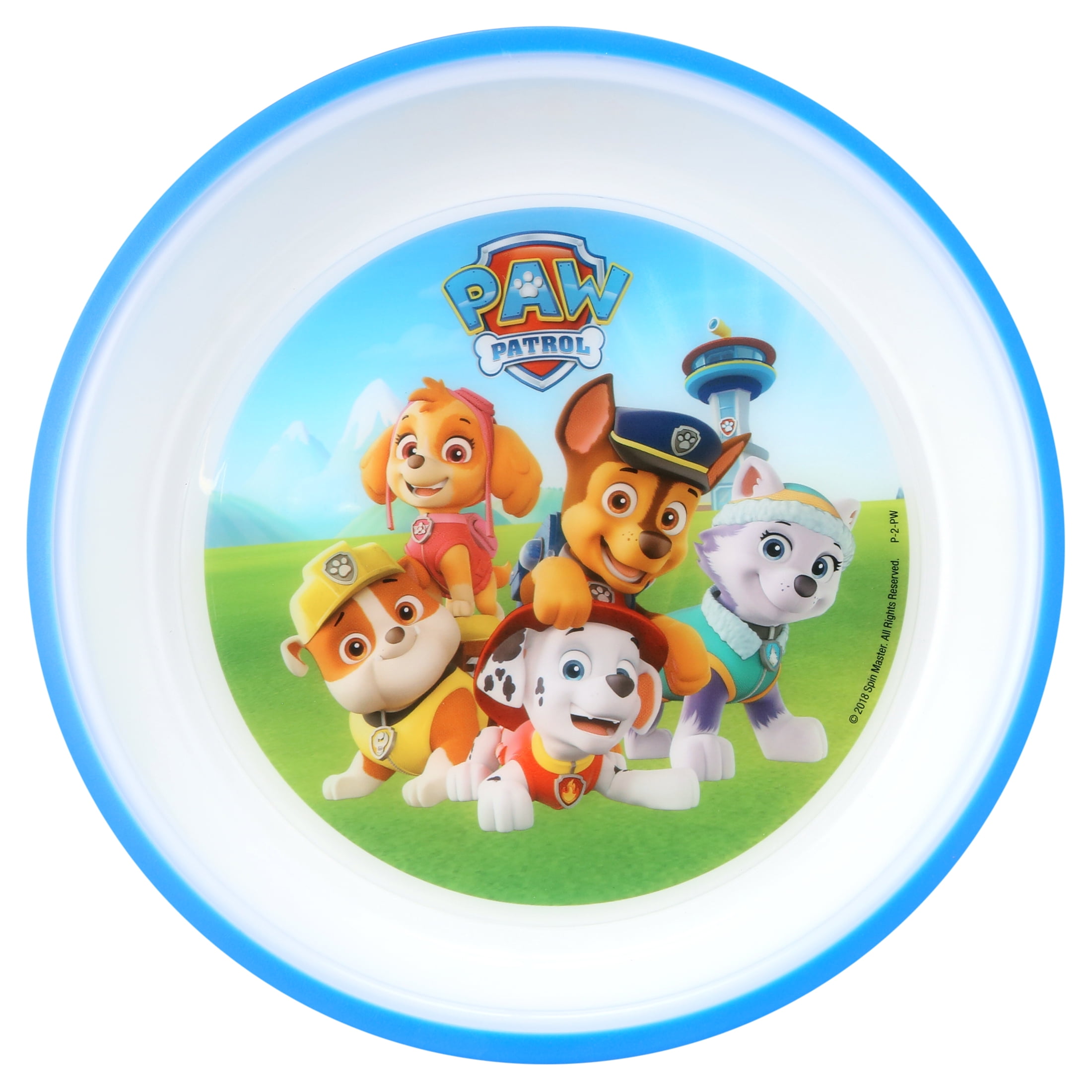 Playtex Mealtime Paw Patrol Plates for Boys, 2 pack
