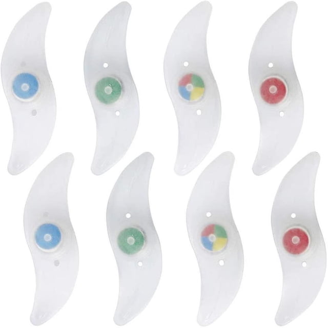 Luz para Radios de Bicicleta TANGJMXG 8 Piezas LED