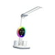 thumbnail image 4 of Lámpara de escritorio LED, ajustable para el cuidado de los ojos, con reloj, con portalápices, lámpara de noche, lámpara de lectura para habitación, minutero, 4 of 8