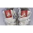 thumbnail image 3 of Ad-id-as Unisex NIZZA HI RF White Canvas Sneakers Men 7.5 /Wmn 9 / 3 Streifen Rare, 3 of 6